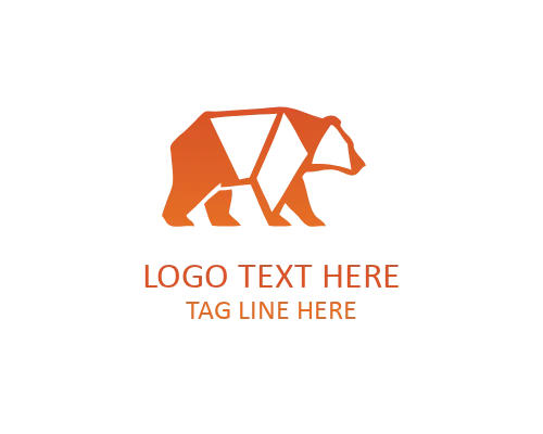  Creative Paper Animal Mark Logo