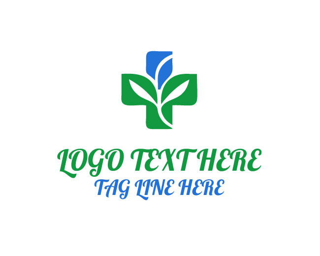 Creative Pharmacy Cross Logo