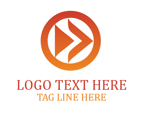 Creative Play Button Logo