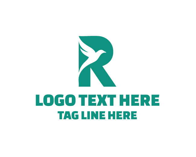 Creative R Wing Logo