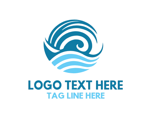 Creative Sea Wave Logo