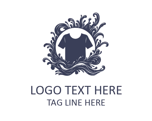 Creative Shirt T Symbol Logo for Brand Identity