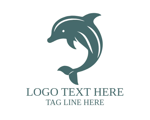 Creative Studio Dolphin Logo