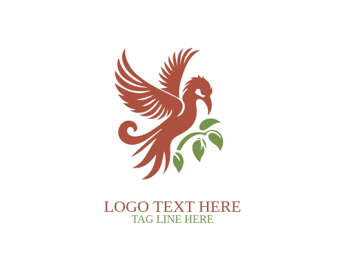  Creative Tropical Bird Logo