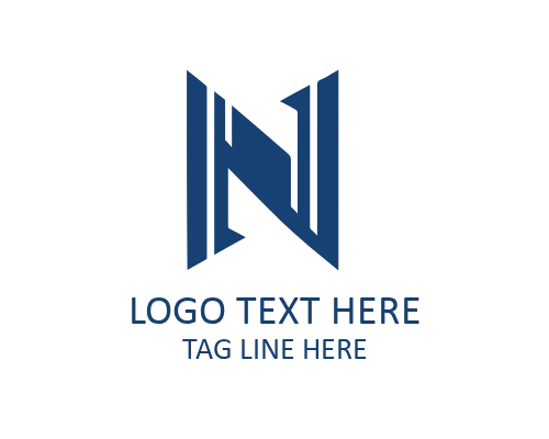 Creative Vector Letter N Logo for Modern Identity