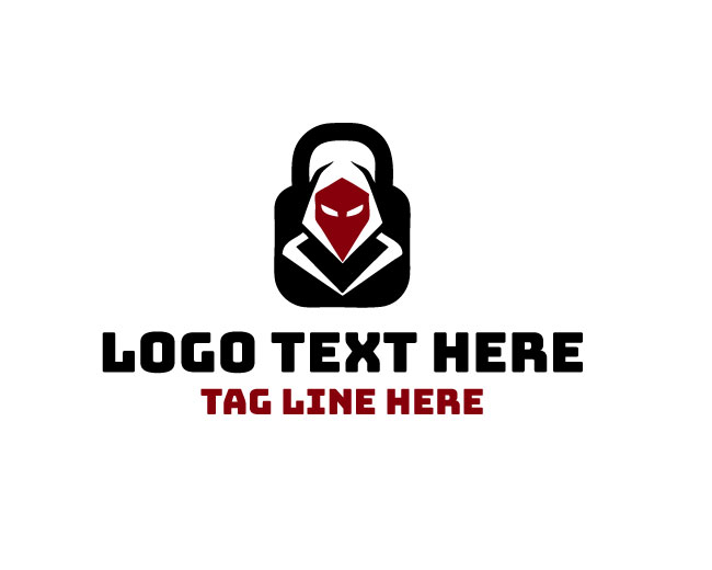 Criminal Lock Code Logo logo template preview