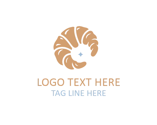 Croissant Bistro Logo Icon