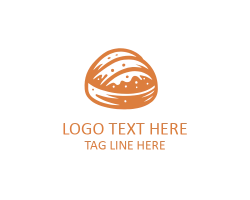 Croissant Breakfast Cafe Logo
