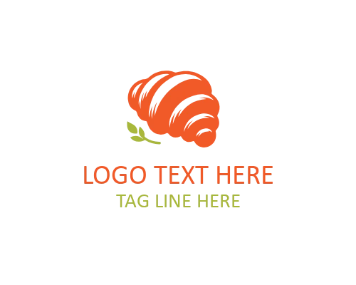 Croissant Brunch Cafe Logo