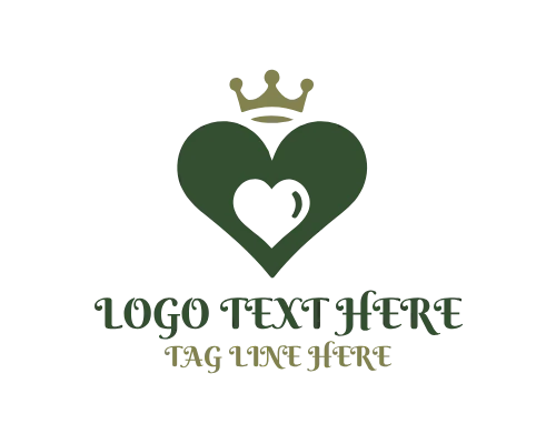  Crown Heart Glamour Logo