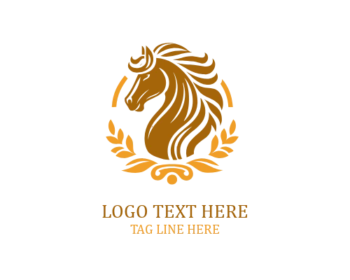 Crown Shield Horse Logo