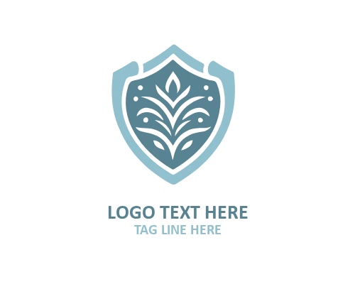 Crowned Elegant Classic Shield Logo