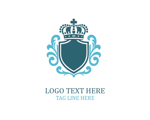 Crownvalorcrest Royal Shield Logo