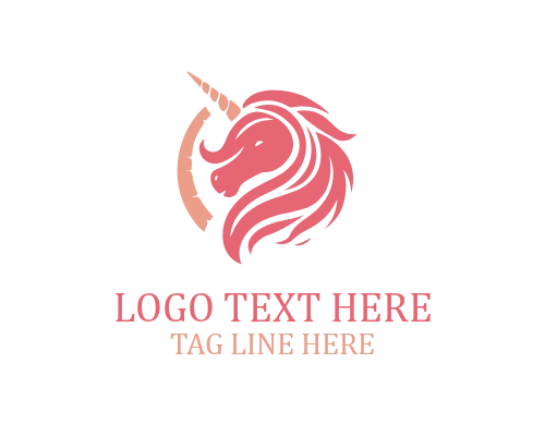 Crystal Unicorn Magic Logo