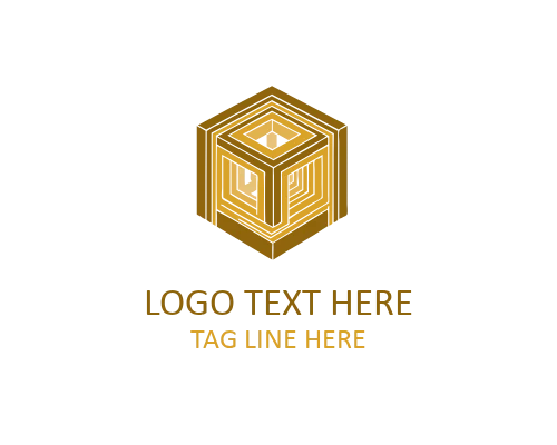 Cube Retail Logo for E-Commerce Brands, Retail Stores, and Shopping Platforms
