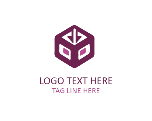 Cube Sustainability Logo for Eco-Friendly Brands, Green Energy Companies, and Environmental Groups