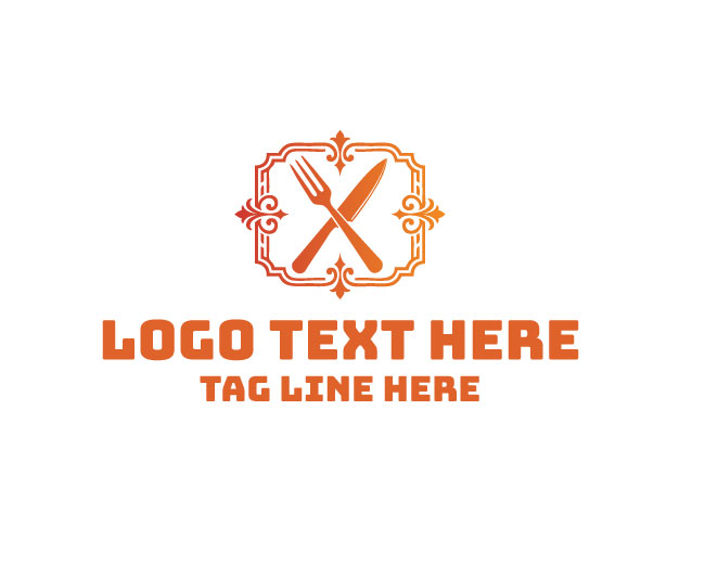 Culinary Bistro Dining Design Logo