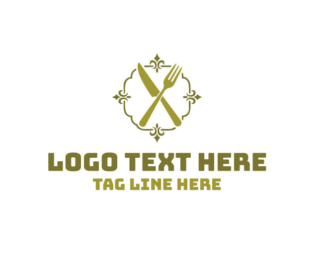  Culinary Bistro Food Design Logo