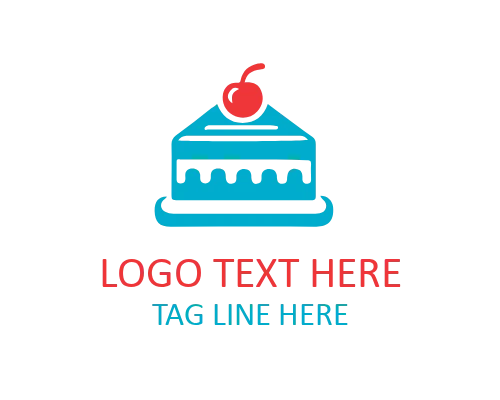 Cupcake Baking Cake Logo