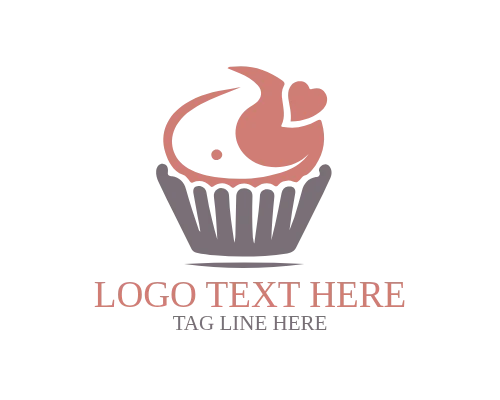 Cupcake – Chibi Cute Logo