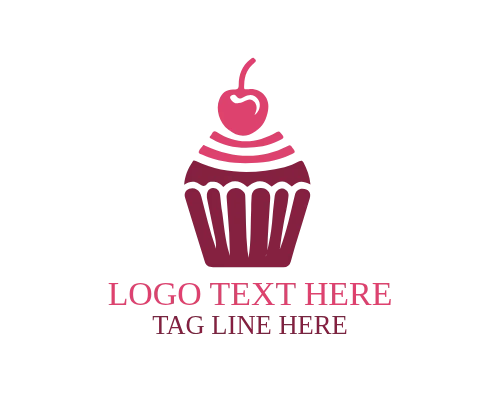 Cupcake – Luxury Gold Logo