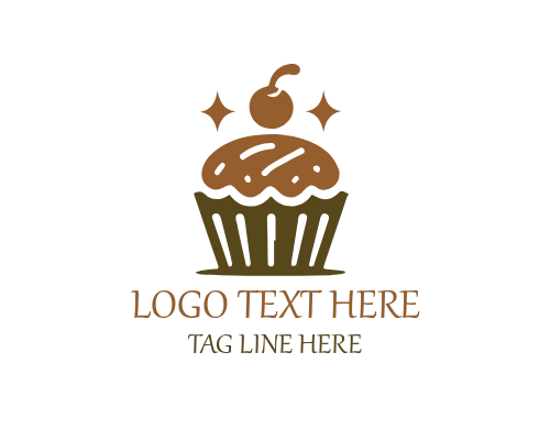Cupcake – Midnight Style Logo