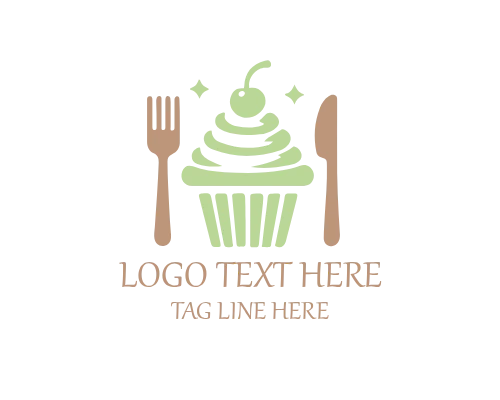 Cupcake – Mint Cream Logo