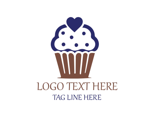 Cupcake – Monogram Logo