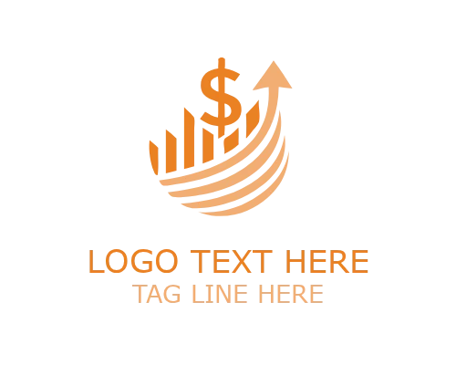 Currency Circle Money Logo for Finance and Banking Branding