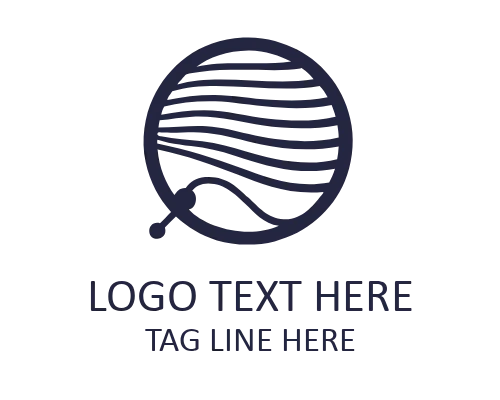 Curtain Circle Logo for Home Branding