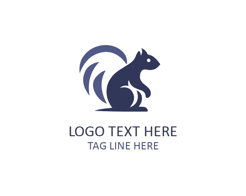 Curved Tail Squirrel Logo