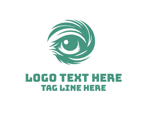 Cute Animal Eye Logo