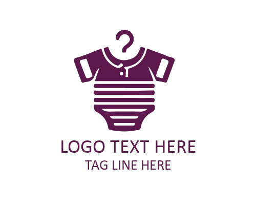 Cute Baby Clothes Logo for Kids Fashion Brands