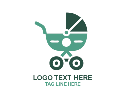 Cute Baby Face Logo