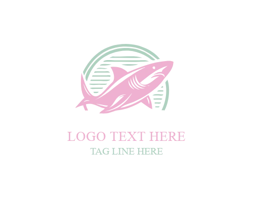  Cute Baby Shark Icon Logo
