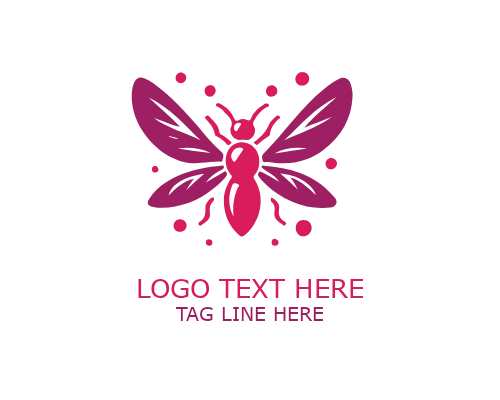Cute Cartoon Firefly Logo for Kids Products and Fun Brands