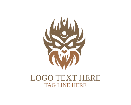 Cute Cartoon Monster Logo