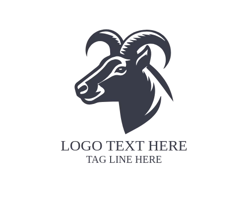 Cute Deer Mascot Logo