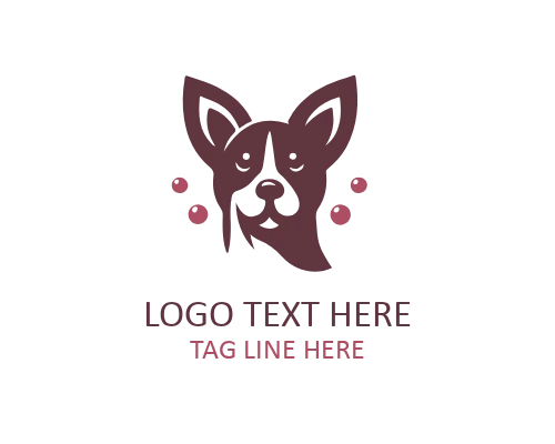 Cute Doggy Pet Logo