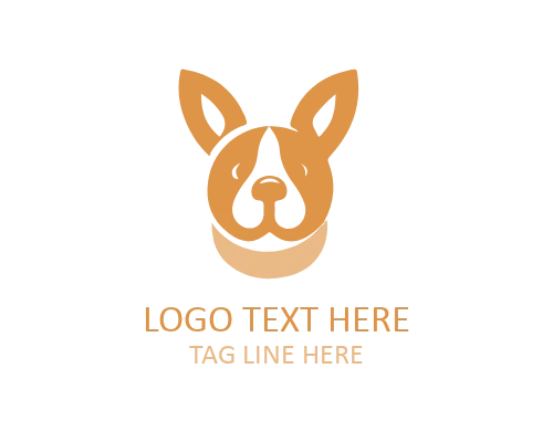 Cute Doggy Pet Mascot Logo