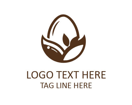 Cute Egg Logo