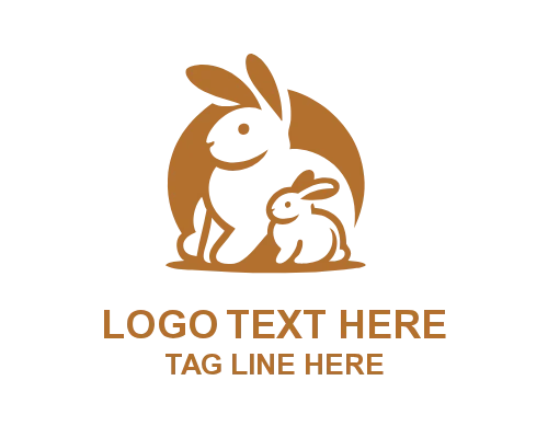 Cute Infant Icon Logo