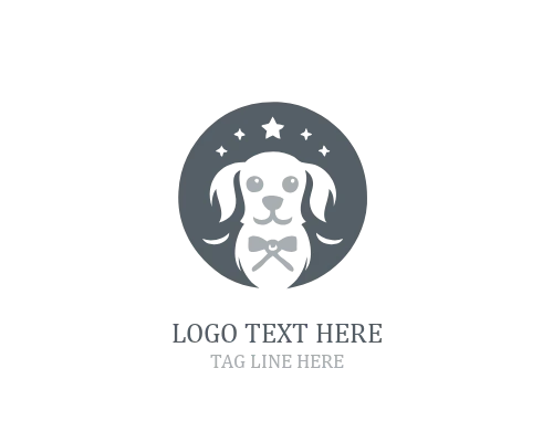 Cute Puppy Toy Logo