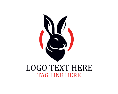 Cute Rabbit Logo