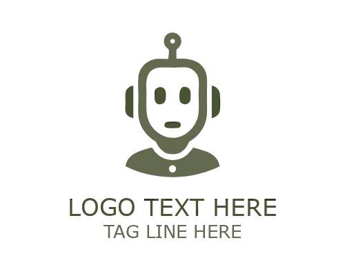 Cute Robot Companion Mascot Logo for Friendly Digital Brands
