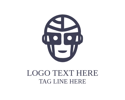 Cute Robot Future Mascot Logo for Innovation and Tech Branding