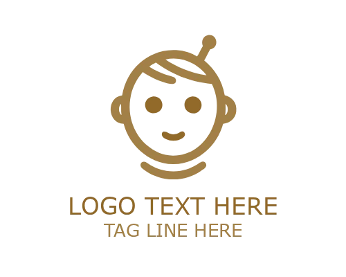 Cute Robot Sticker Mascot Logo for Friendly Tech Branding