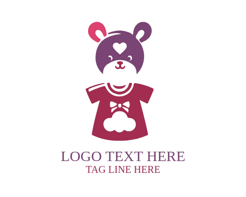 Cute Smile Baby Brand Logo