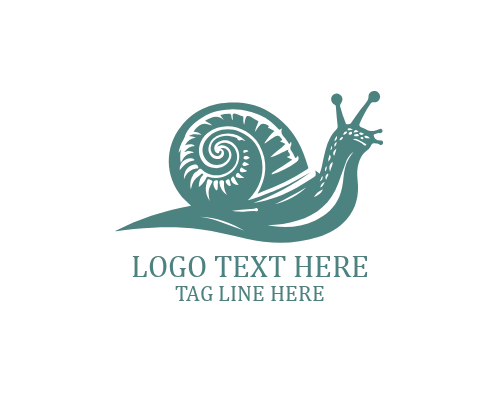 Cute Snail Logo