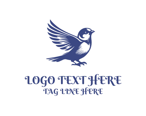 Cute Sparrow Logo